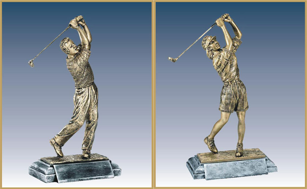 Golf High Detailed Resin Statue
